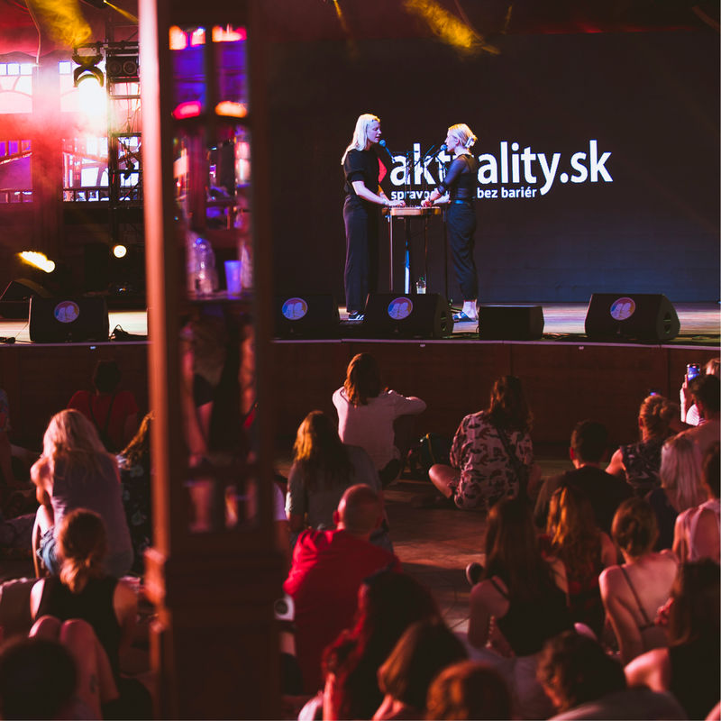 Diskusie v Aktulity.sk stane na Pohode 2025