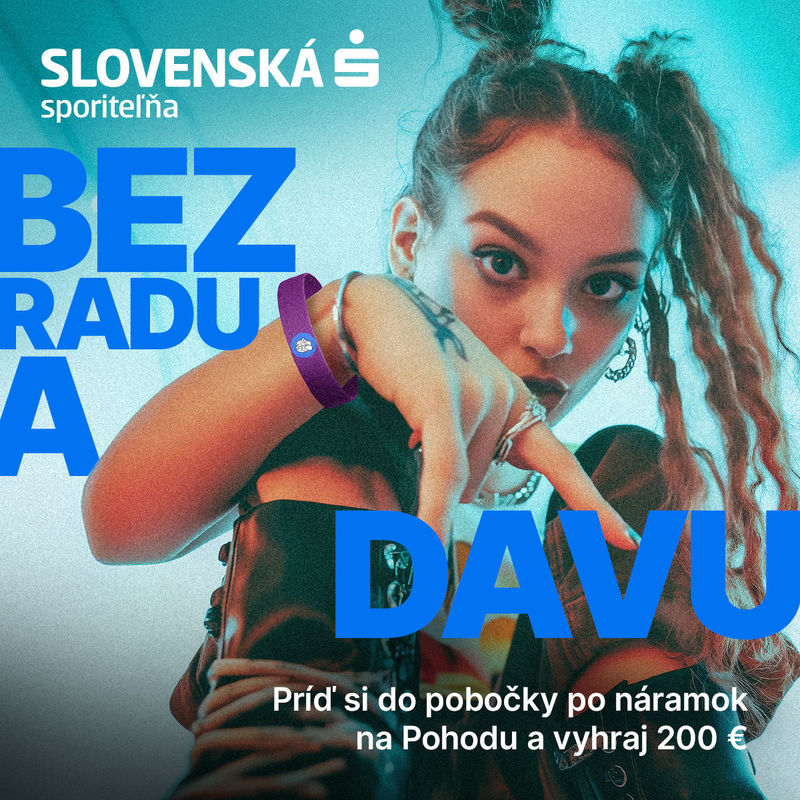 Zastavte sa v pobočkách SLSP s lístkom na Pohodu 2025