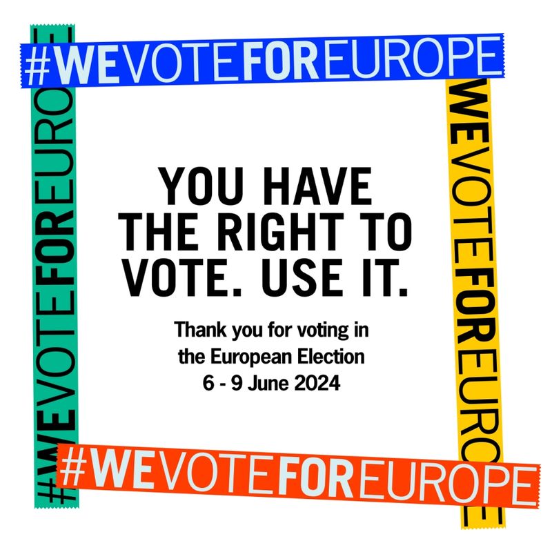 #WeVoteForEurope 2024