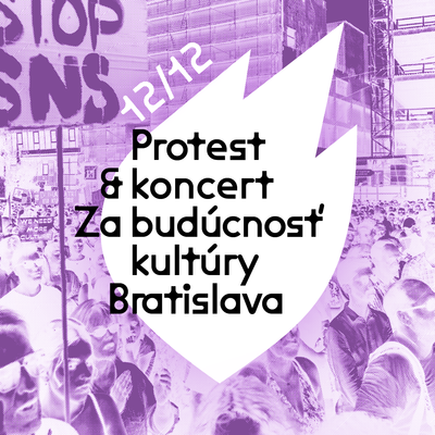 Koncertom Za budúcnosť kultúry dnes vyvrcholí protestná Slovenská kultúrna pochodeň