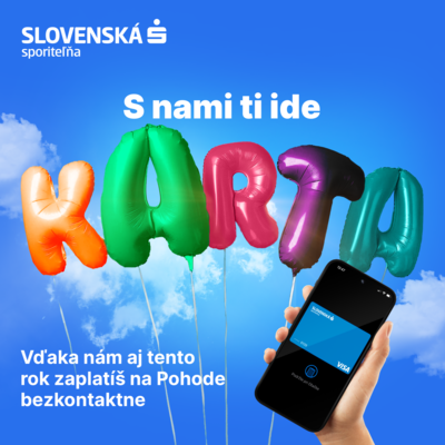 Enjoy Seamless Card Payments With Slovenská sporiteľňa at Pohoda