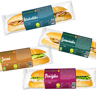 Vegan baguettes for Pohoda 2024 Staff